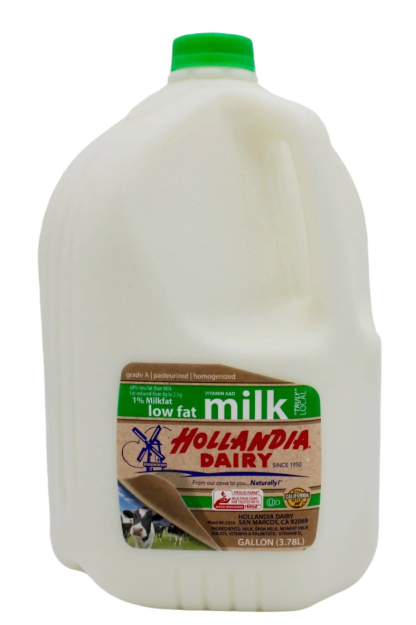 1% Low Fat Milk, 1 gal – Hollandia Foods