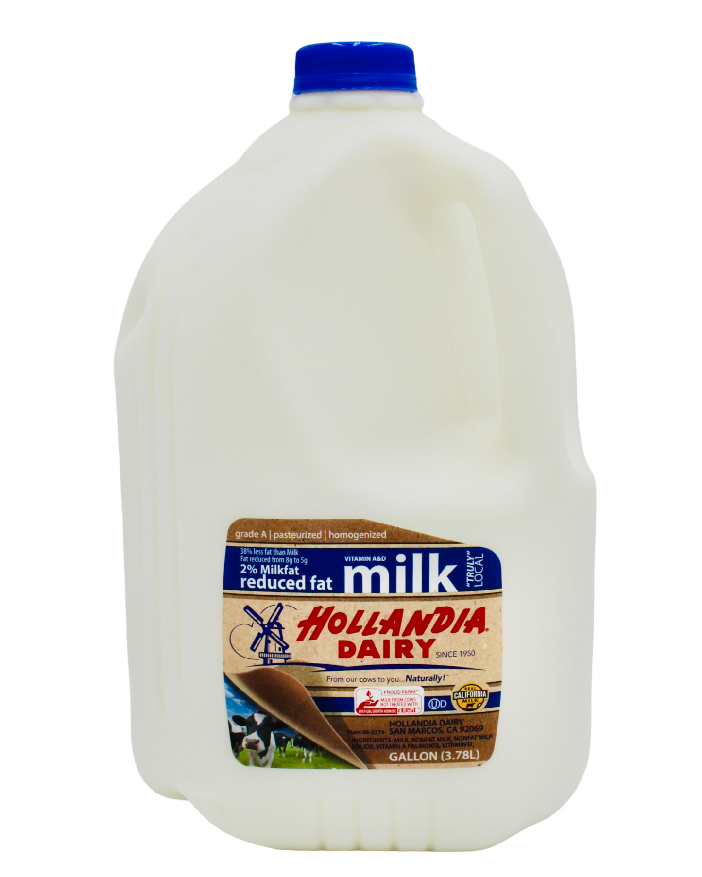 2% Reduced Fat Milk, 1 gal