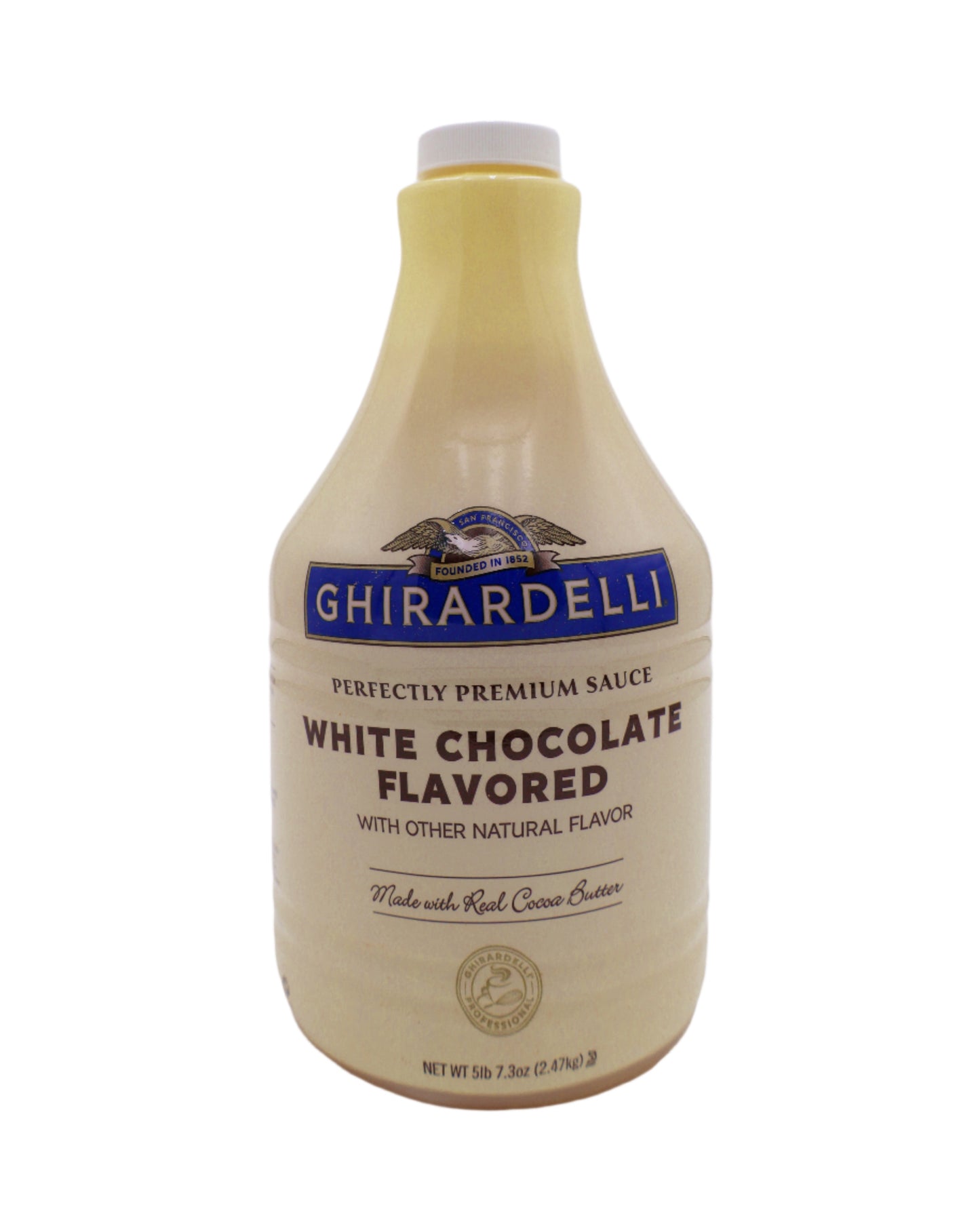 Ghirardelli White Chocolate Sauce, 87.3 oz