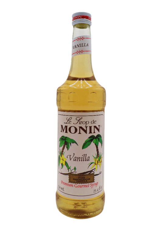 Monin Vanilla Syrup, 750 mL