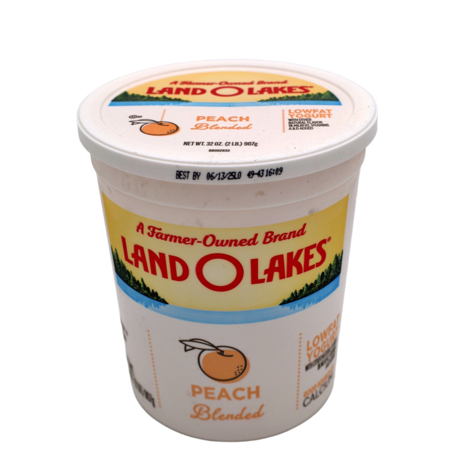 LowFat Peach Yogurt, 32 oz
