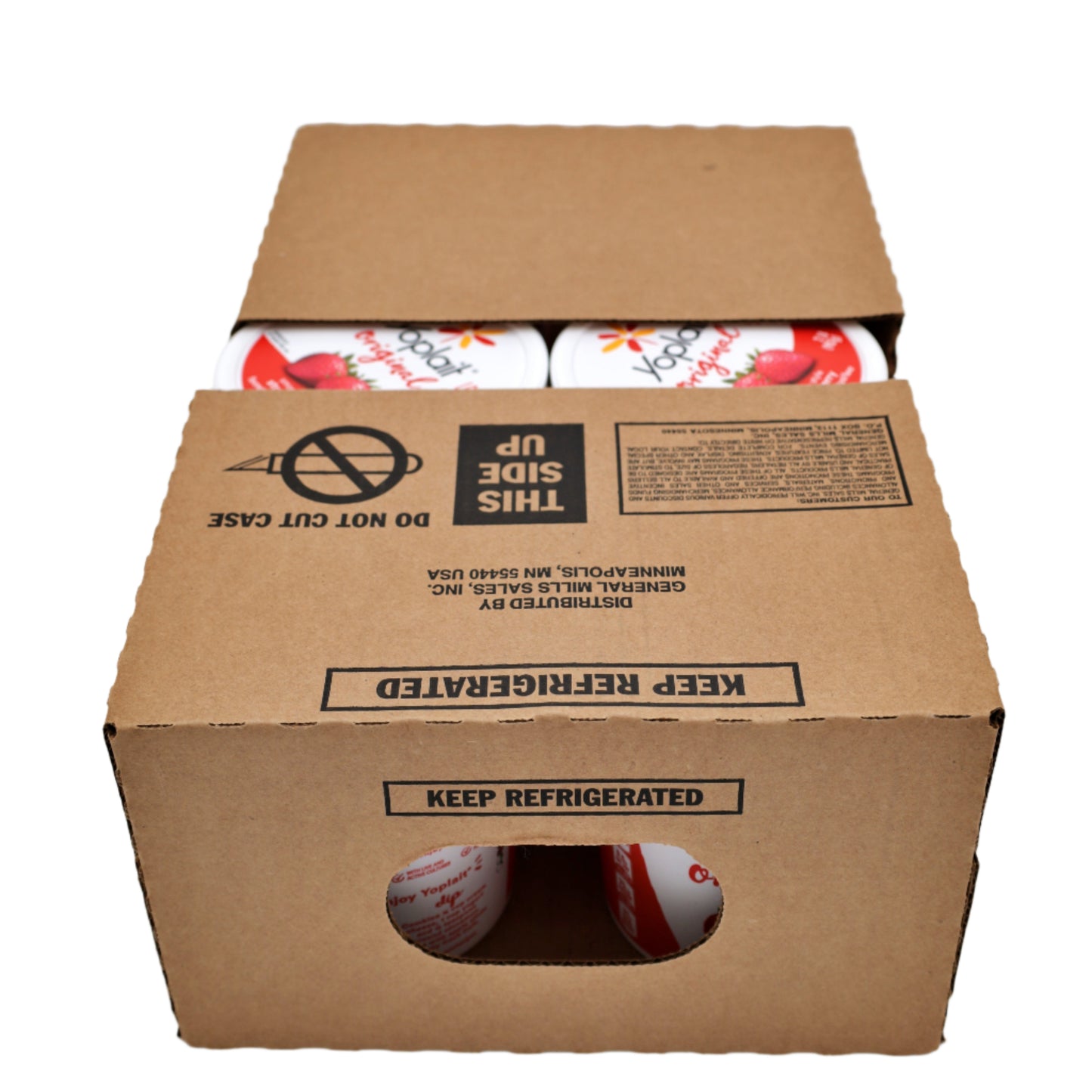 Lowfat Strawberry Yogurt, 6/32 oz