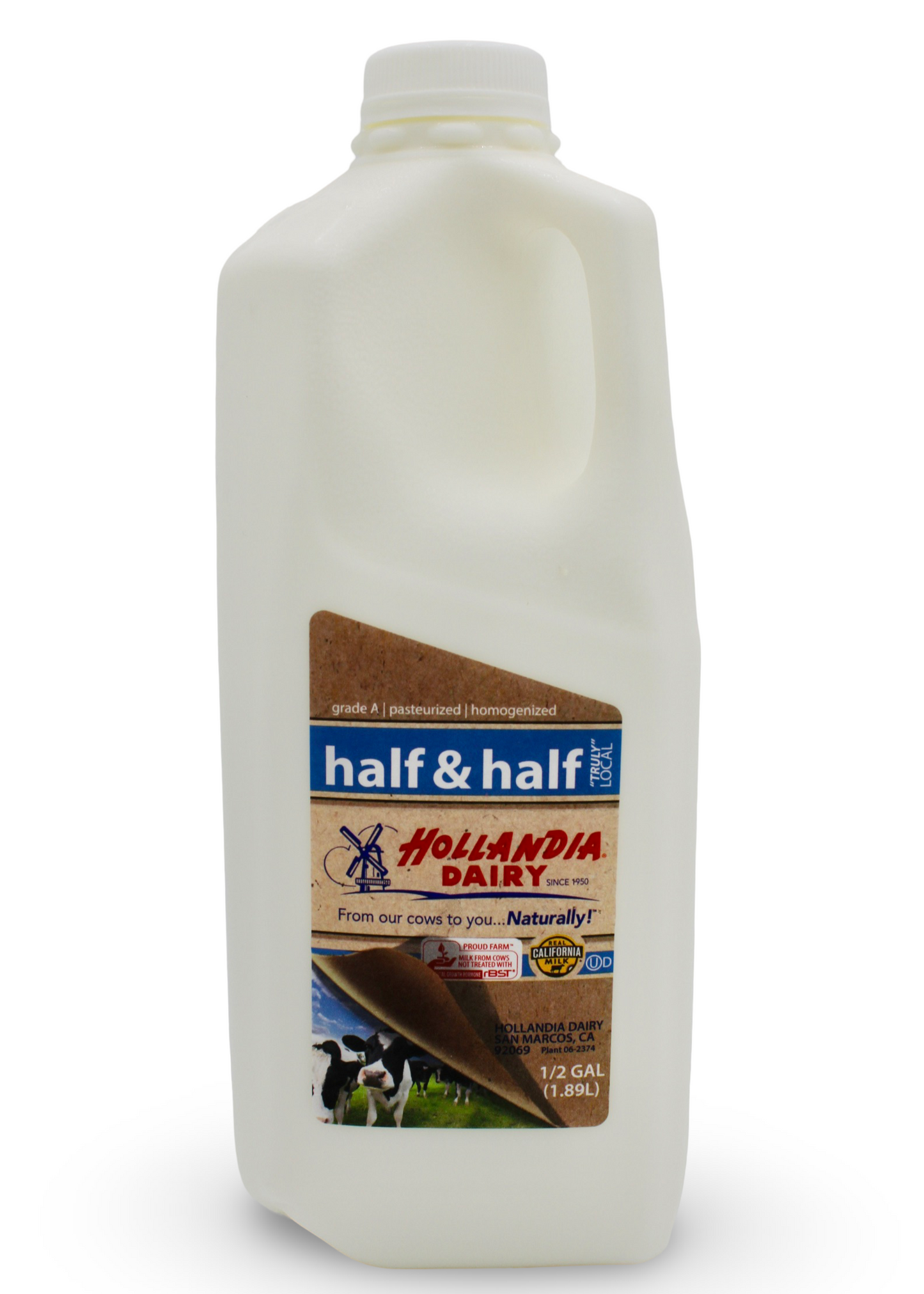 Half & Half, 64 oz