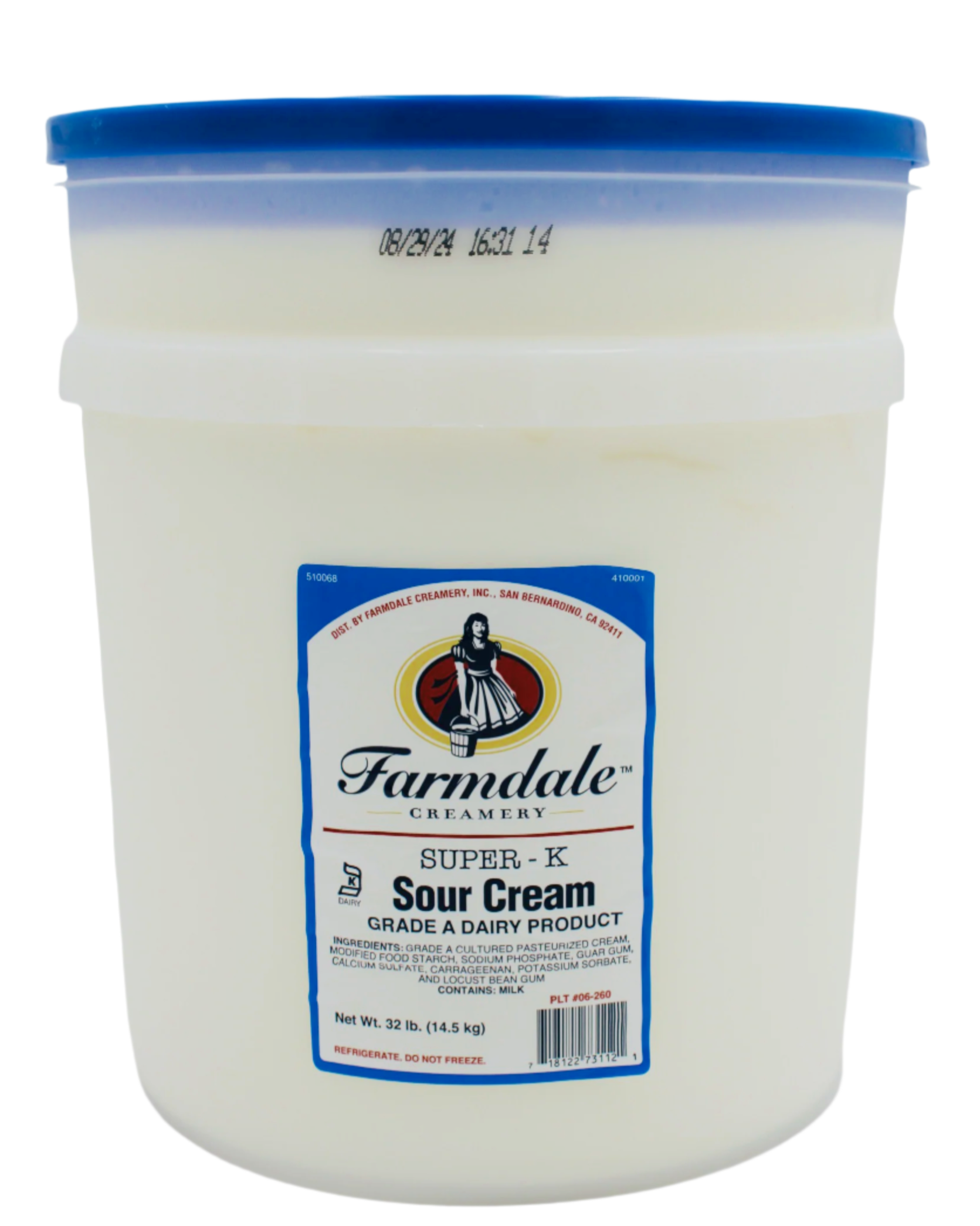 Farmdale Sour Cream, 32 lb – Hollandia Foods Farmdale Sour Cream, 32 lb – Hollandia Foods