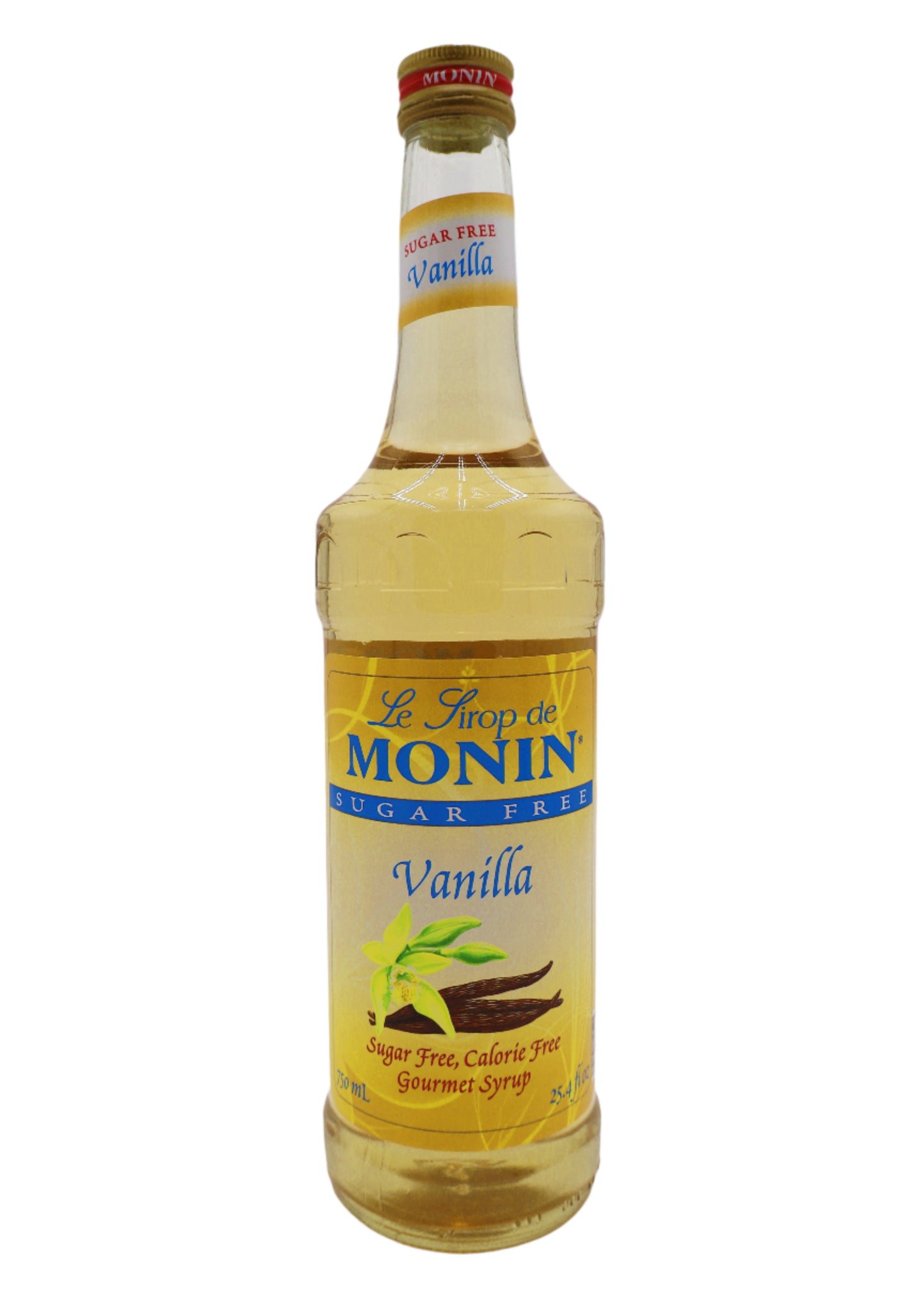 Monin Sugar Free Vanilla Syrup, 750 mL