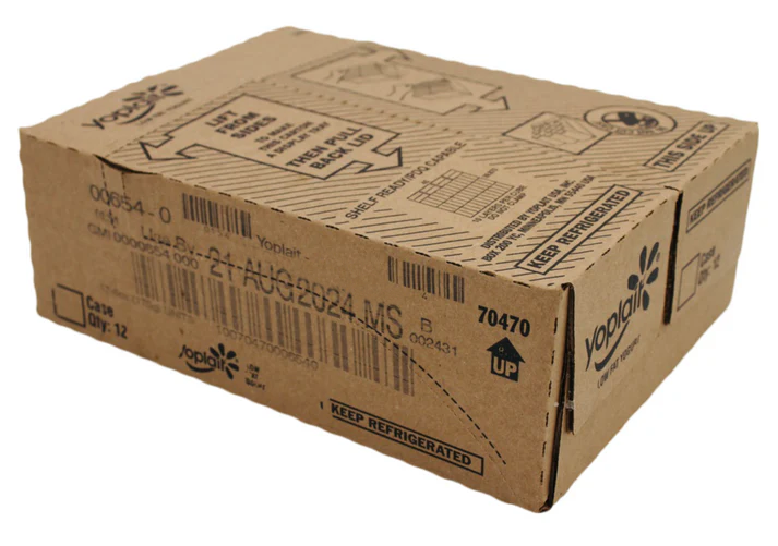 Light Peach Yogurt, 12/6 oz