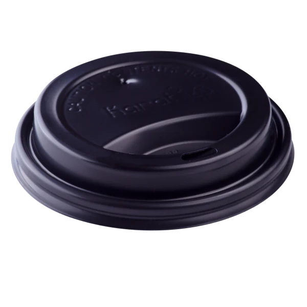 Black Sipper Dome Lid (10-24oz), 1000 cs