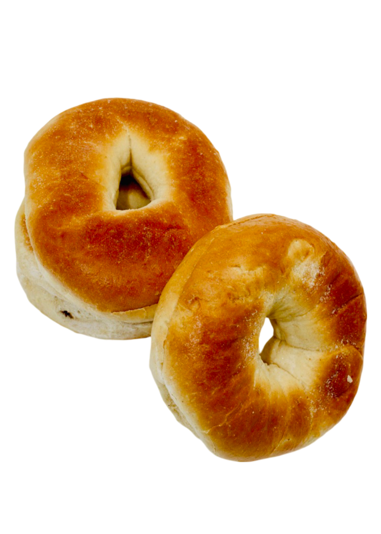 Plain Bagels, 6/pk
