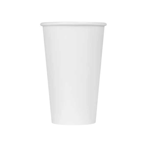 16 oz Paper Coffee Cups, white, 1000 ct