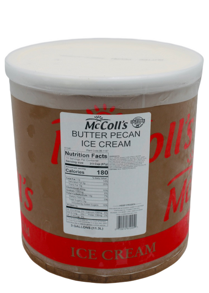 Butter Pecan Ice Cream, 3 gal