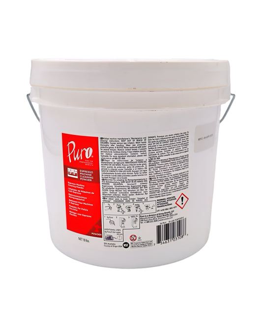 Puro Espresso Machine Cleaning Powder, 10 lbs