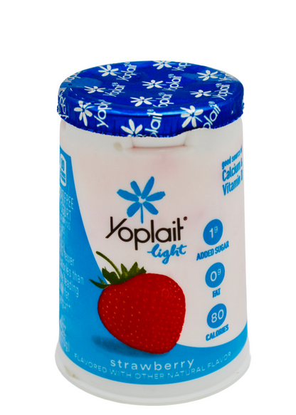Light Strawberry Yogurt, 12/6 oz