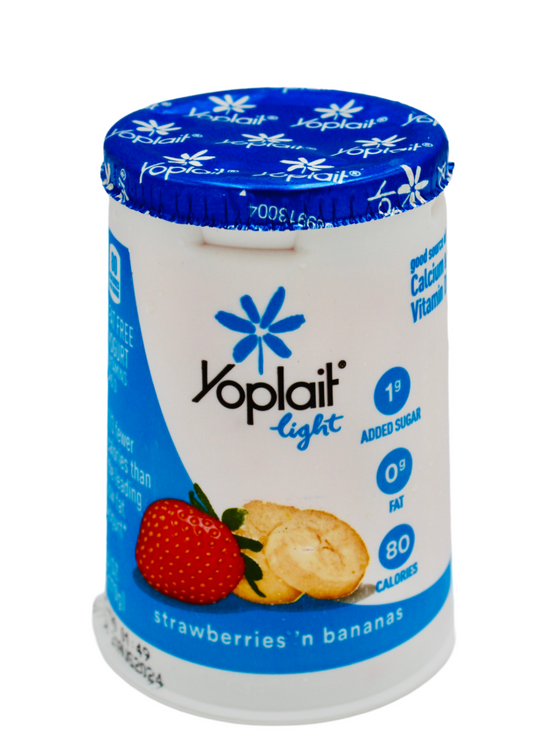 Light Strawberry/Bannana Yogurt, 12/6 oz