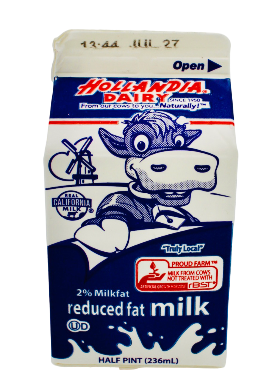 Reduced Fat 2% Milk, 35/8 oz