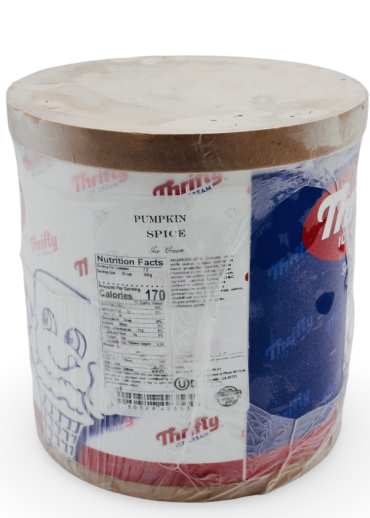 Pumpkin Spice Ice Cream, 3 gal