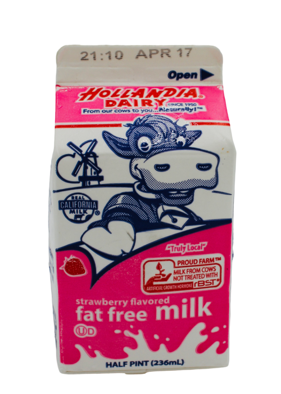 Fat Free Strawberry Milk, 35/8 oz