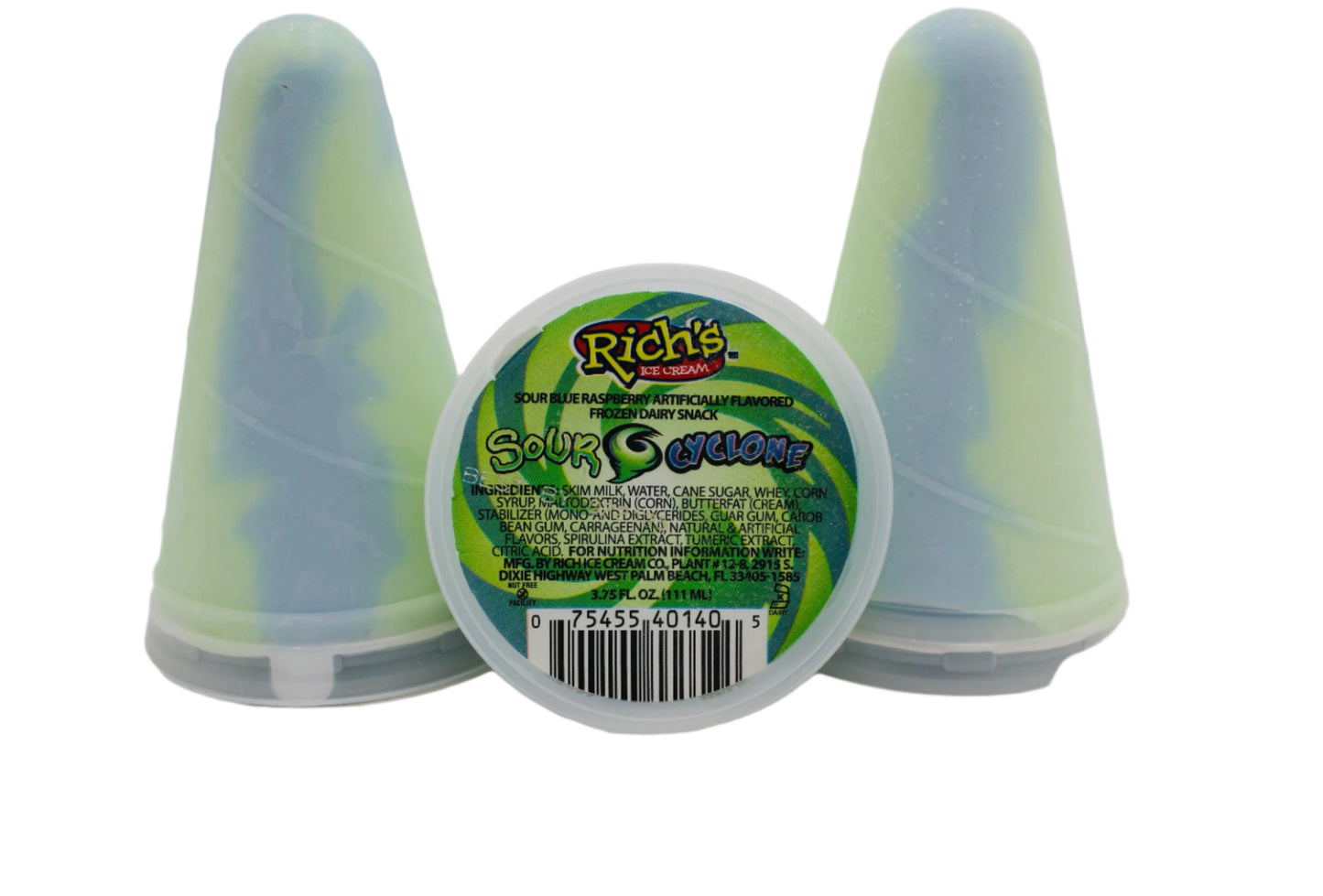 Blue Raspberry Sour Cyclone, 24/3.75 oz