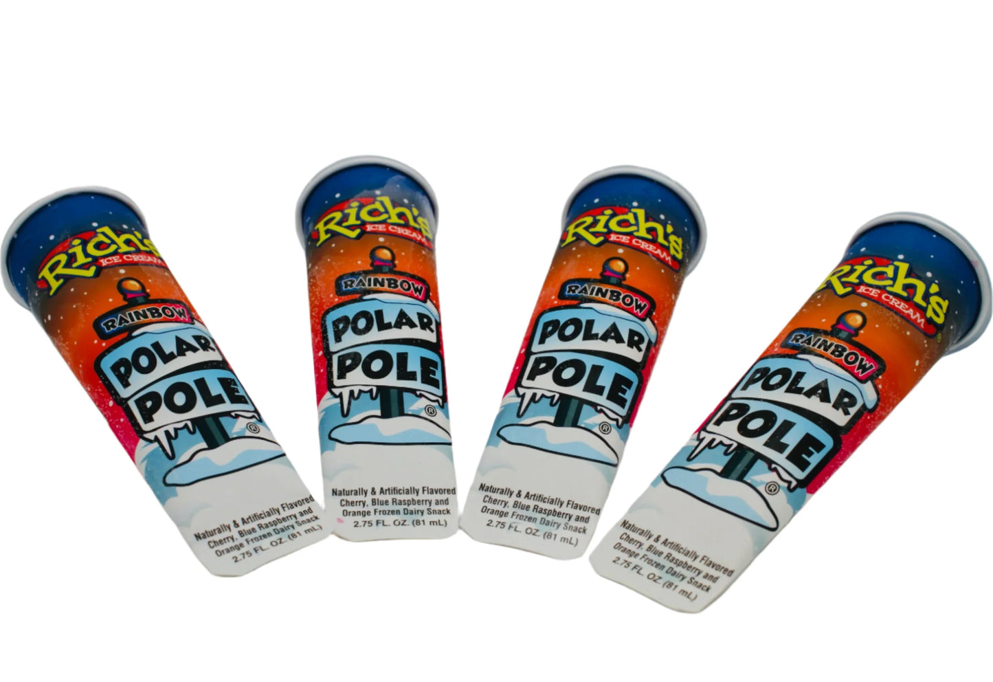 Rainbow Polar Pops, 24/2.75 oz