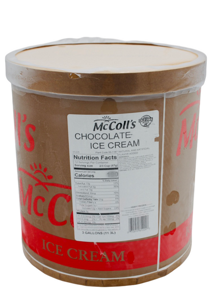 Chocolate Ice Cream, 3 gal