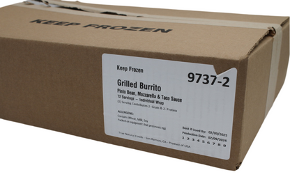 Burrito, Bean & Cheese, 72/6.25 oz