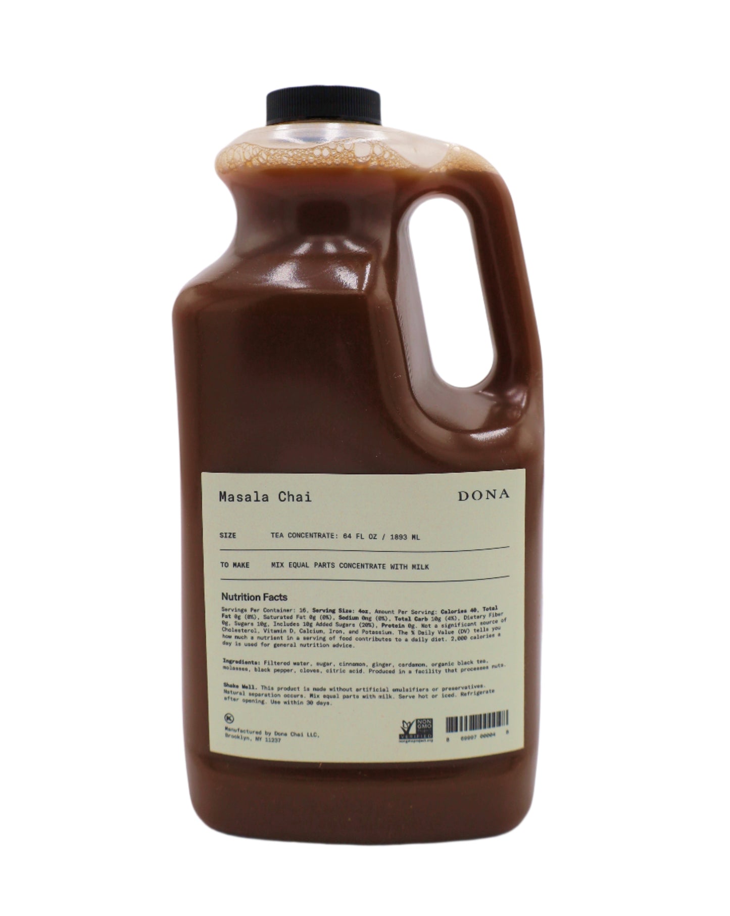 Chai Original Masala Chai Concentrate, 64 oz