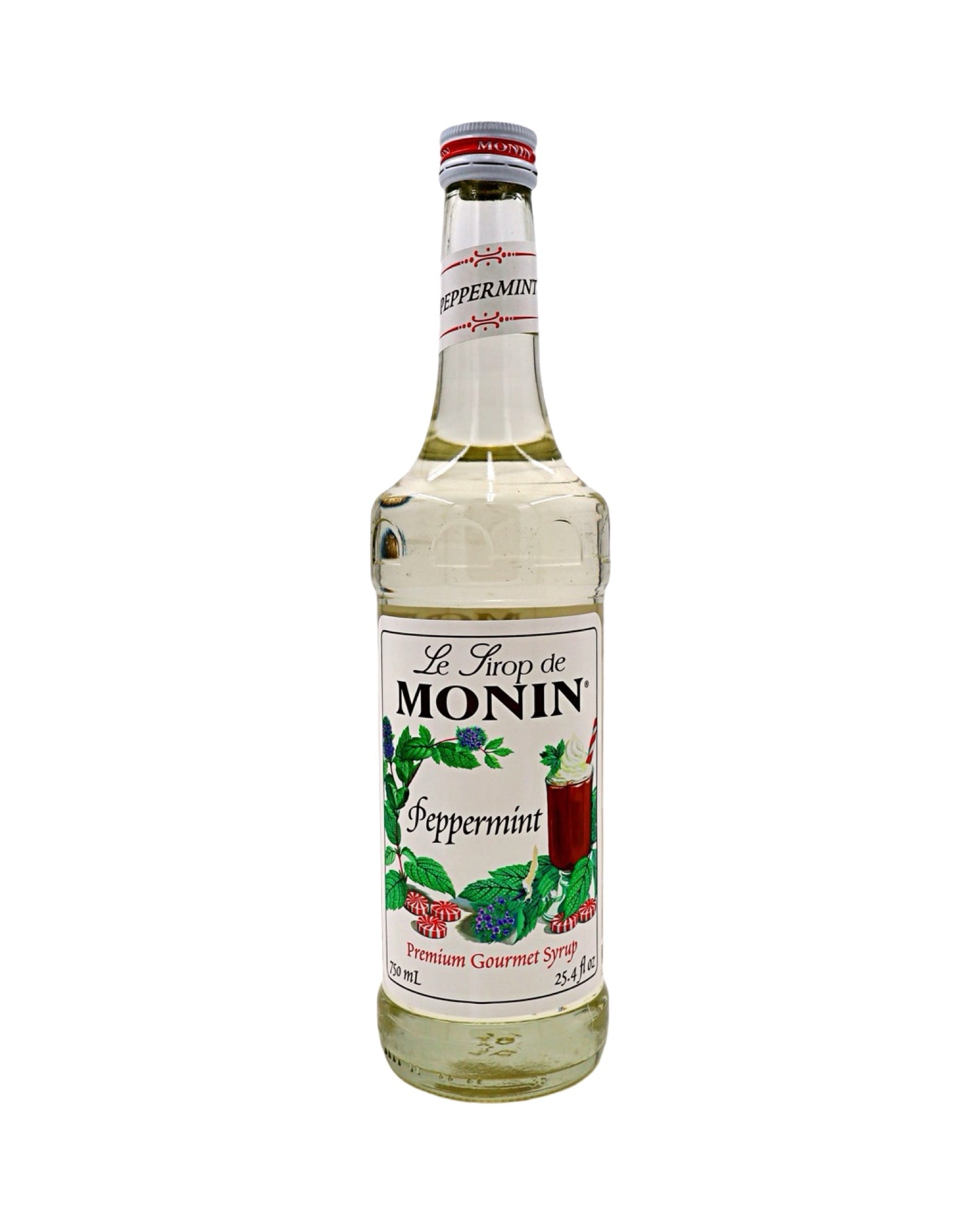 Monin Pepermint Syrup, 750 mL