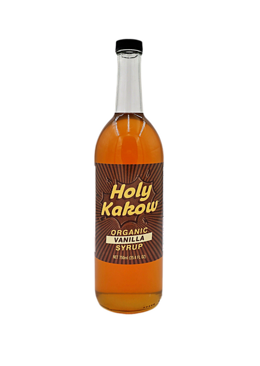 Holy Kakow Organic Vanilla Syrup, 750 mL