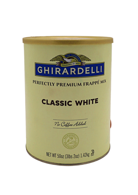 Ghirardelli Classic White Premium Frappe Mix