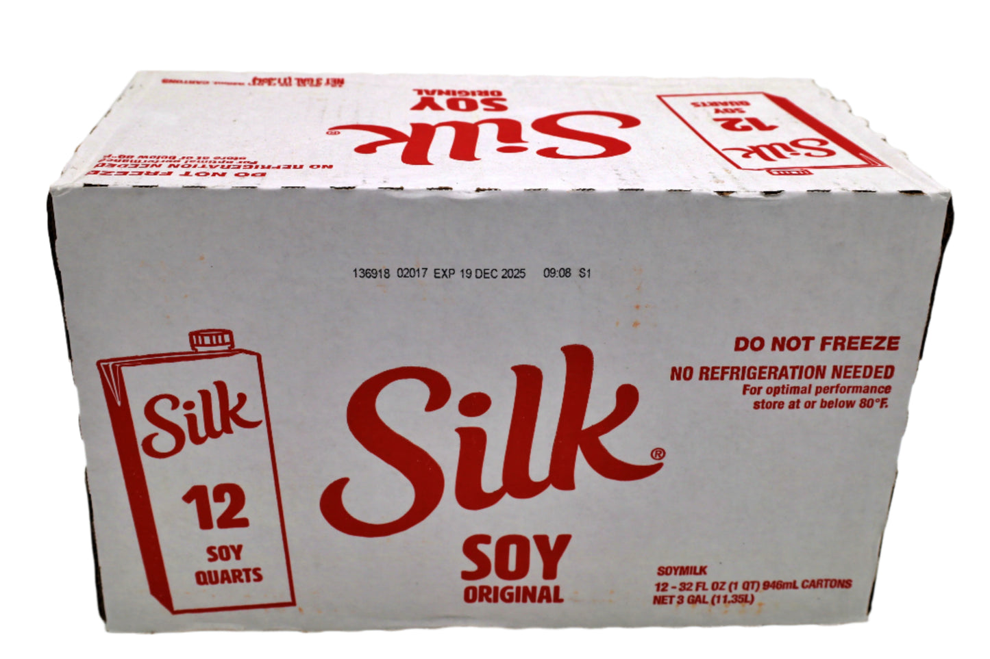 Soy Milk, 12/1 qt