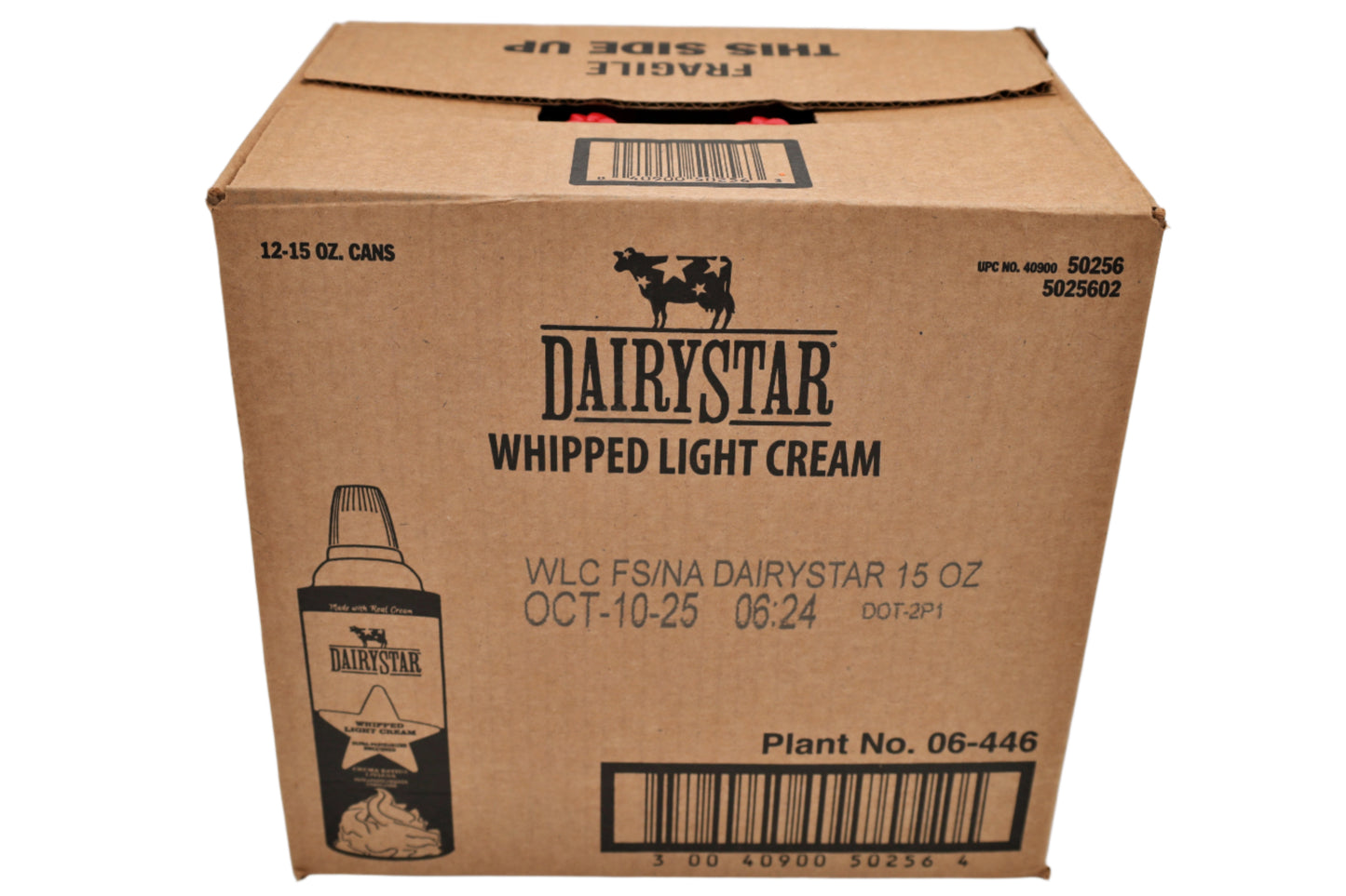 Real Whipping Cream, Aerosol, 12/15 oz