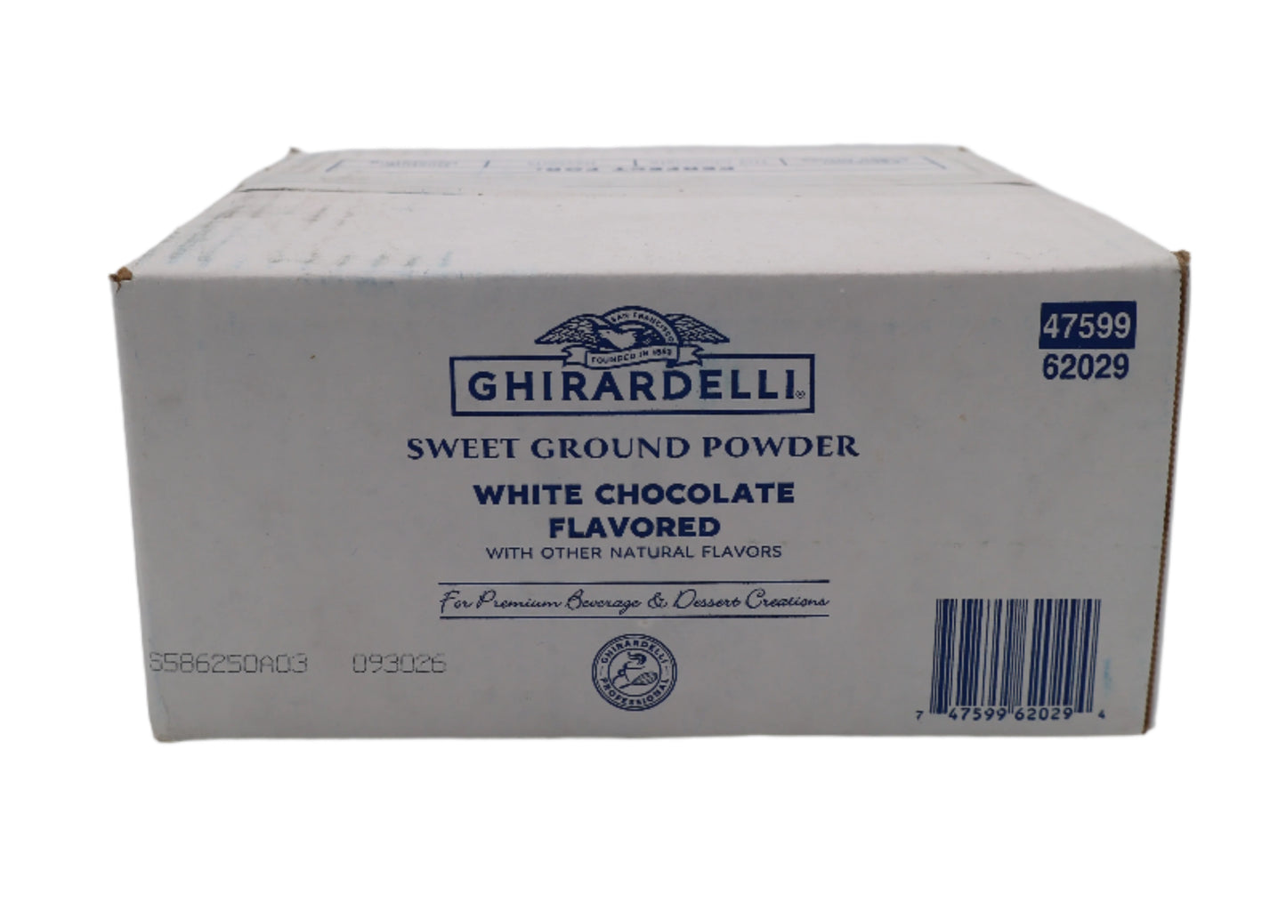 Ghirardelli Sweet Ground White Chocolate Powder, 10 lbs.