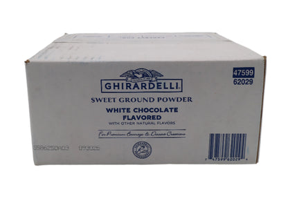 Ghirardelli Sweet Ground White Chocolate Powder, 10 lbs.