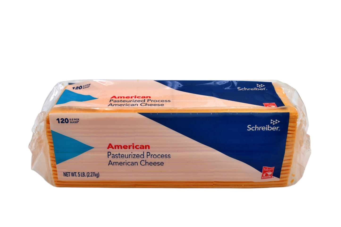 Sliced American Cheese, 120 ct, 4/5 lb