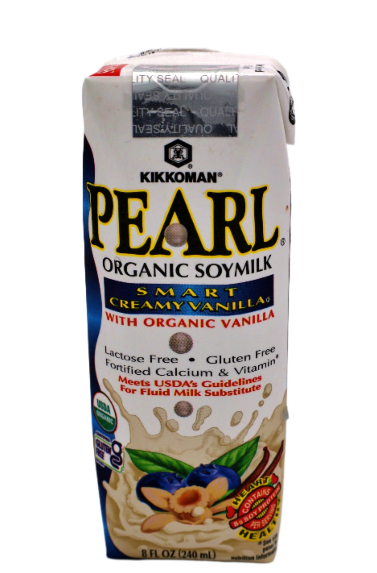 Organic Vanilla Soy Milk, 24/8 oz