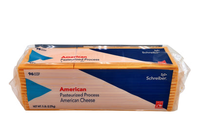 Sliced American Cheese, 96 ct, 4/5 lb