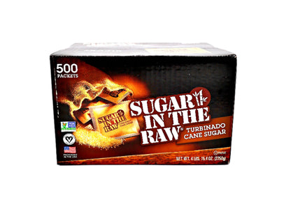 Sugar in the Raw, Turbinado Cane Sugar, 500 ct.