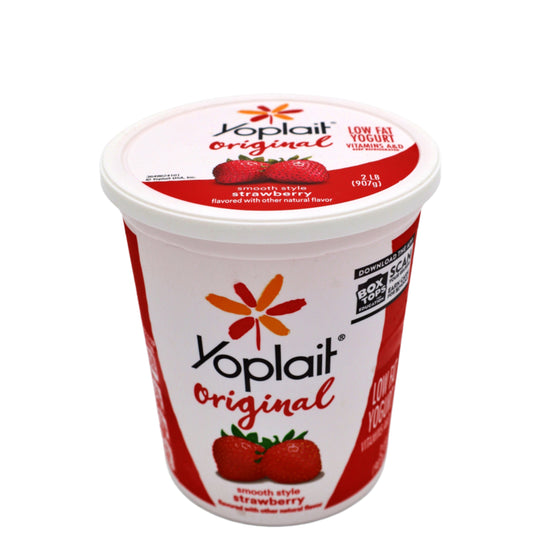 Lowfat Strawberry Yogurt, 6/32 oz