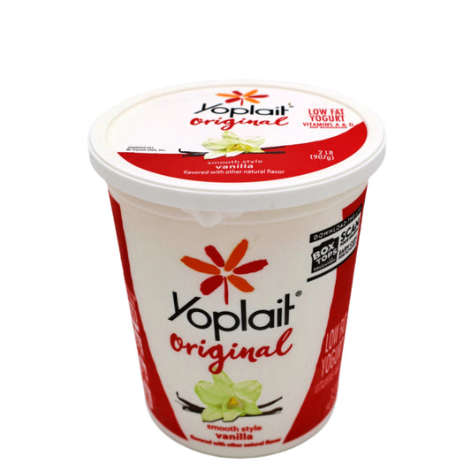 LowFat Vanilla Yogurt, 6/32 oz
