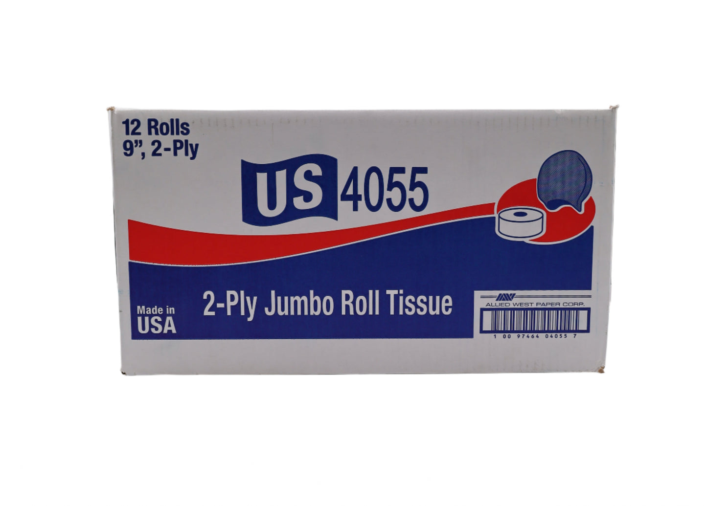 Jumbo 2-ply Roll Tissue, 12 ct.