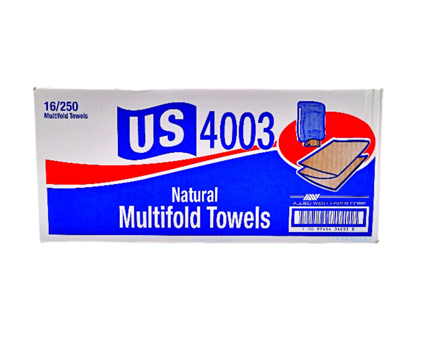 Natural Multifold Paper Towels, 16 ct.