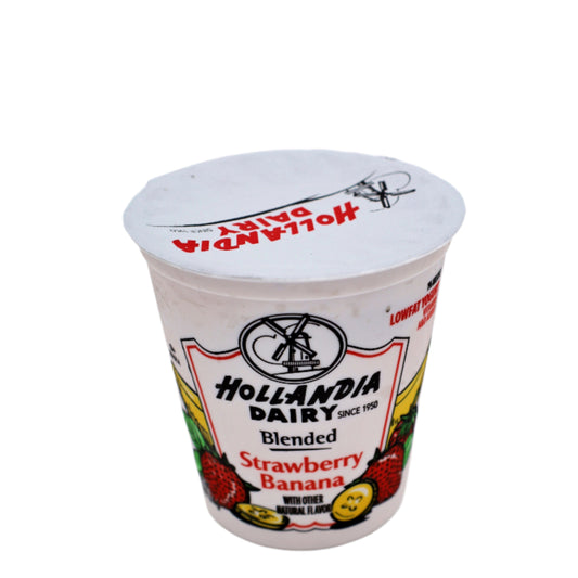 Lowfat Strawberry/Banana Yogurt, 12/8 oz