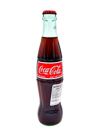 Coca-Cola bottle on a white background