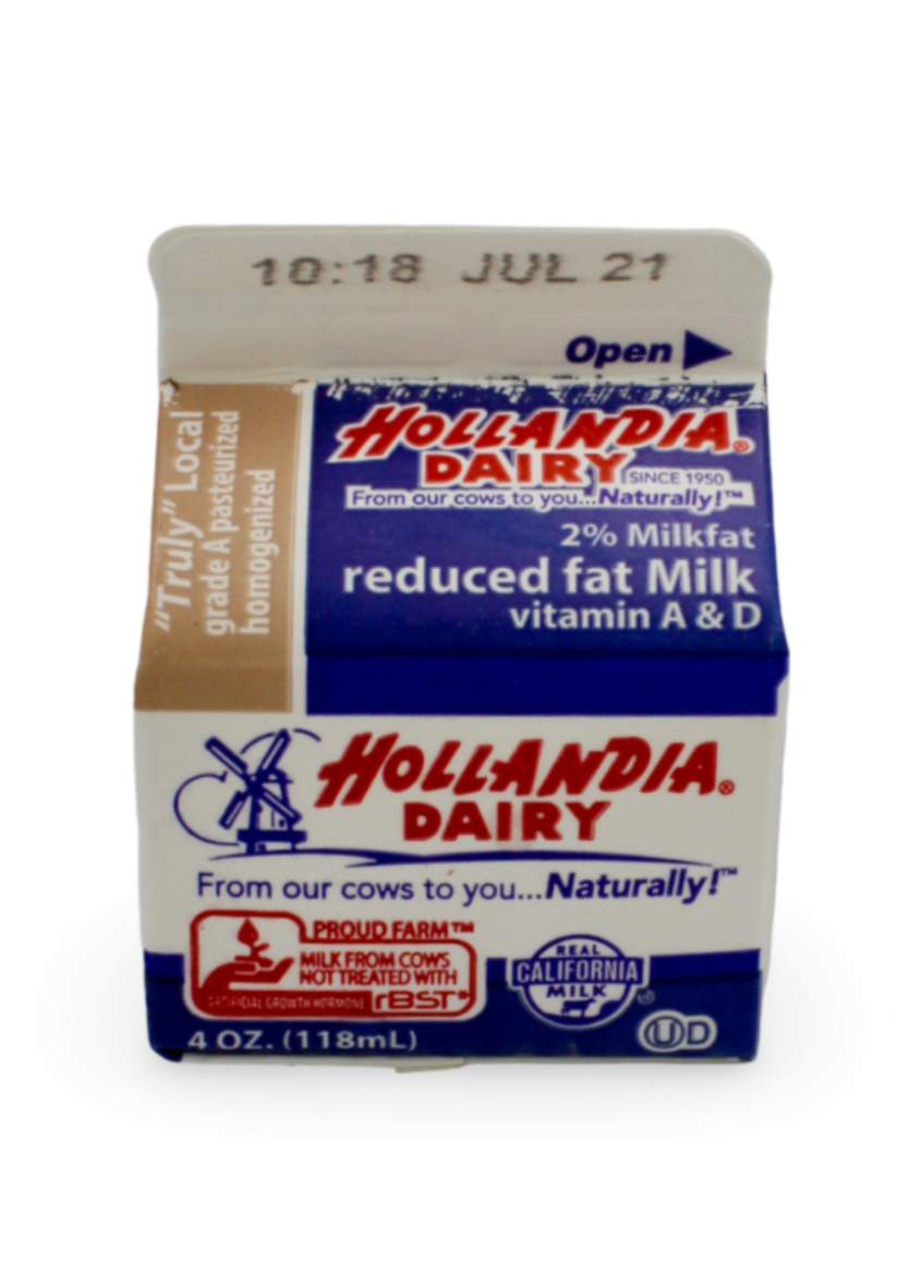 2% Reduced Fat Milk, 35/ 4 oz