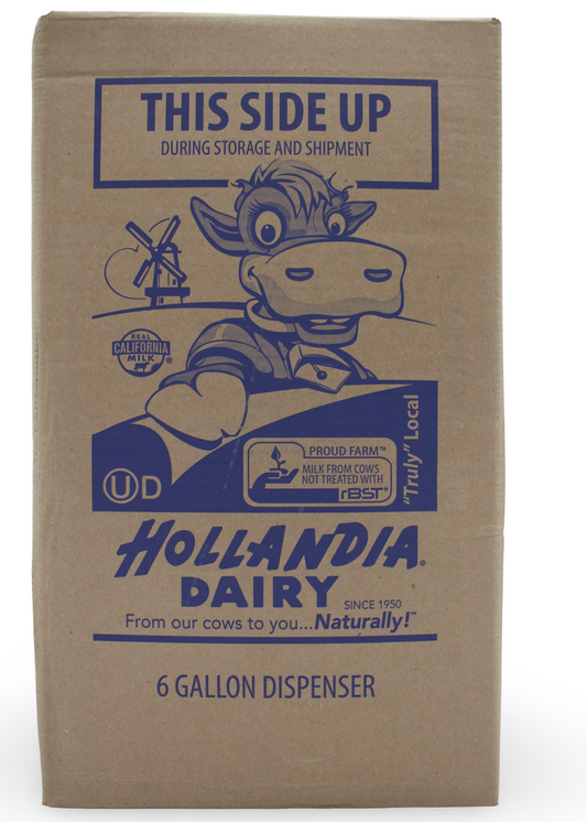 2% Reduced Fat Milk, 6 gal