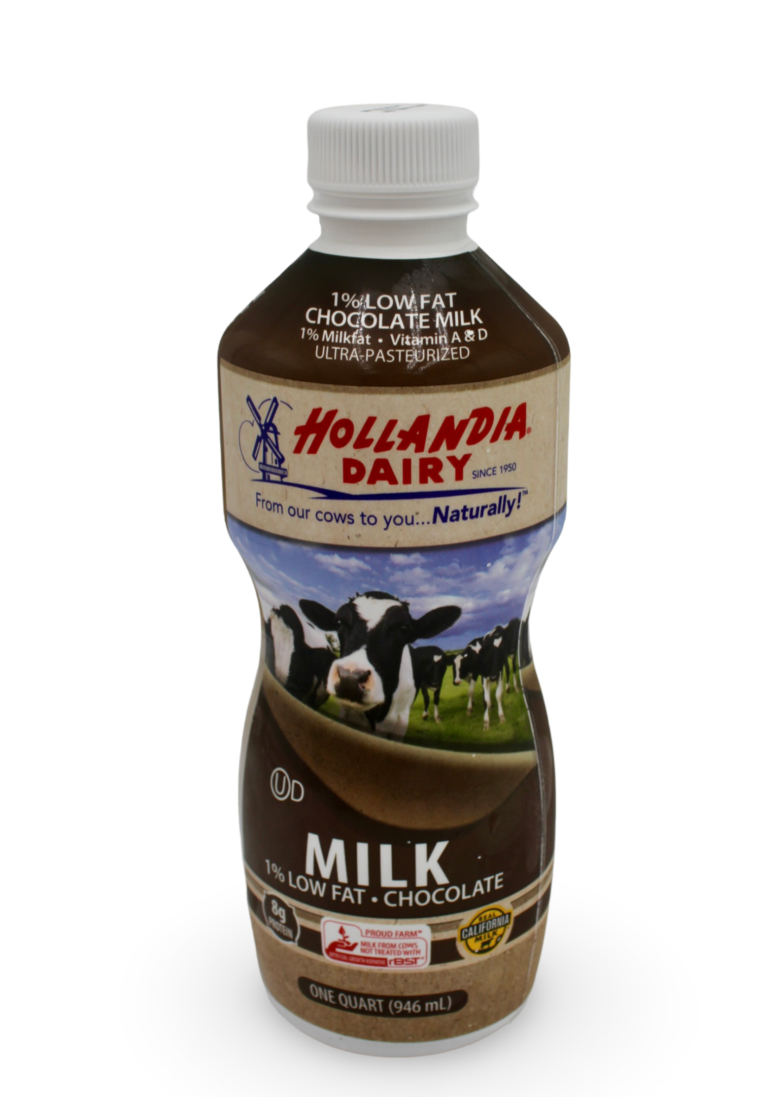 1% LowFat Chocolate Milk, 1 qt – Hollandia Foods