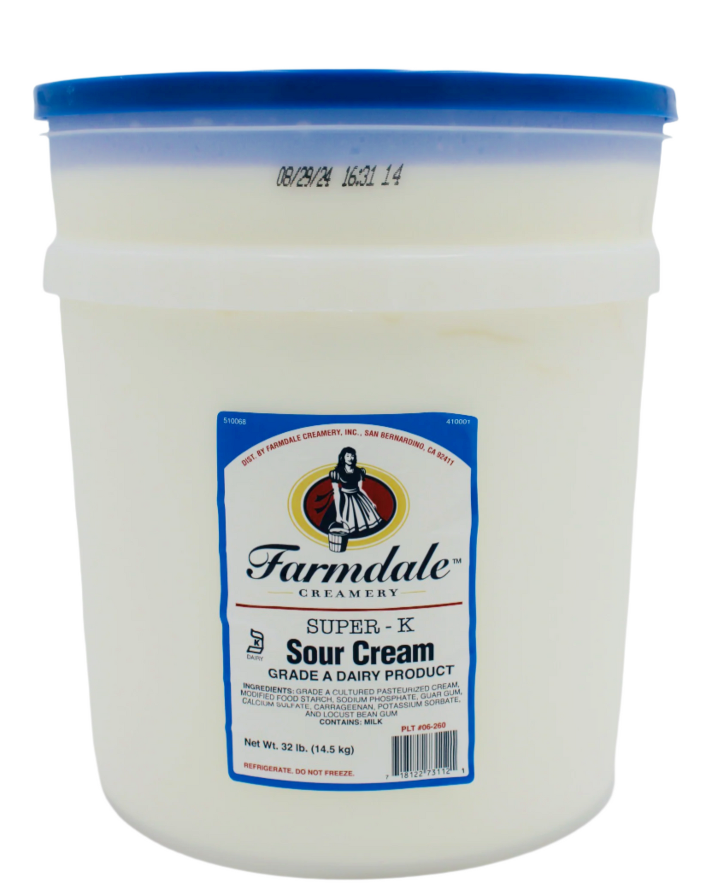 Farmdale Sour Cream, 32 lb