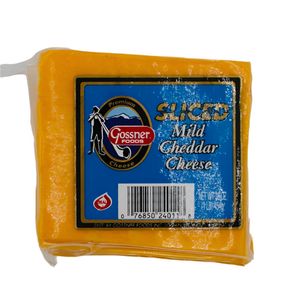 Sliced Mild Cheddar, 10/1 lb