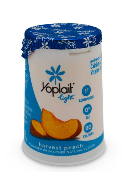 Light Peach Yogurt, 12/6 oz