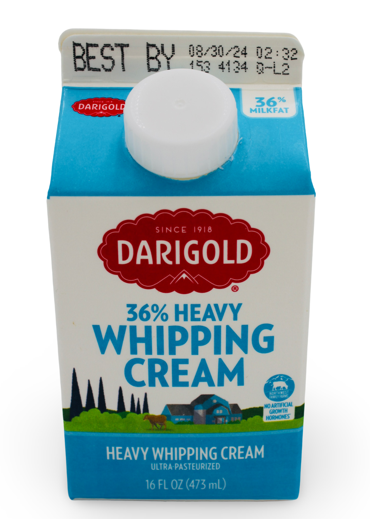 Heavy Whipping Cream 36%, 1 pt
