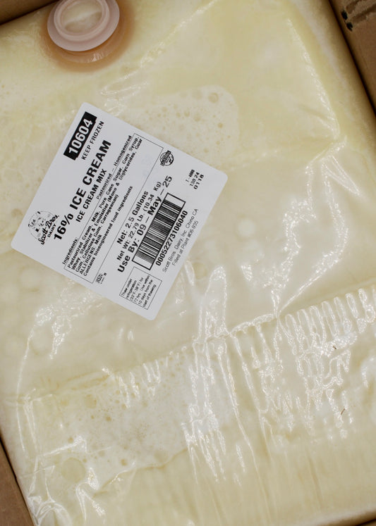 16% Ice Cream Mix, 2/2.5 GAL